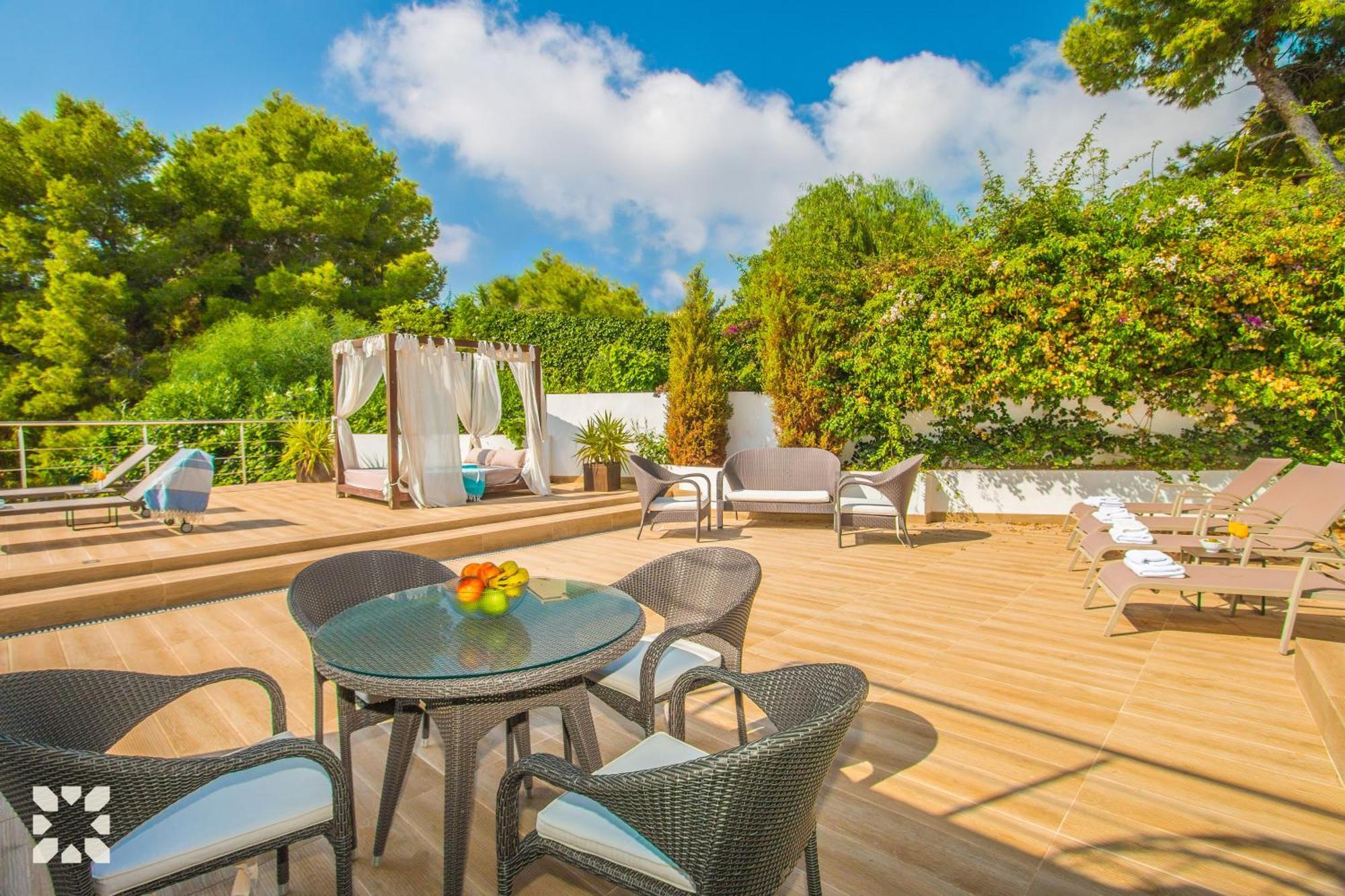 Villa La Casa Blanca By Abahana Villas เบนิสซา ภายนอก รูปภาพ