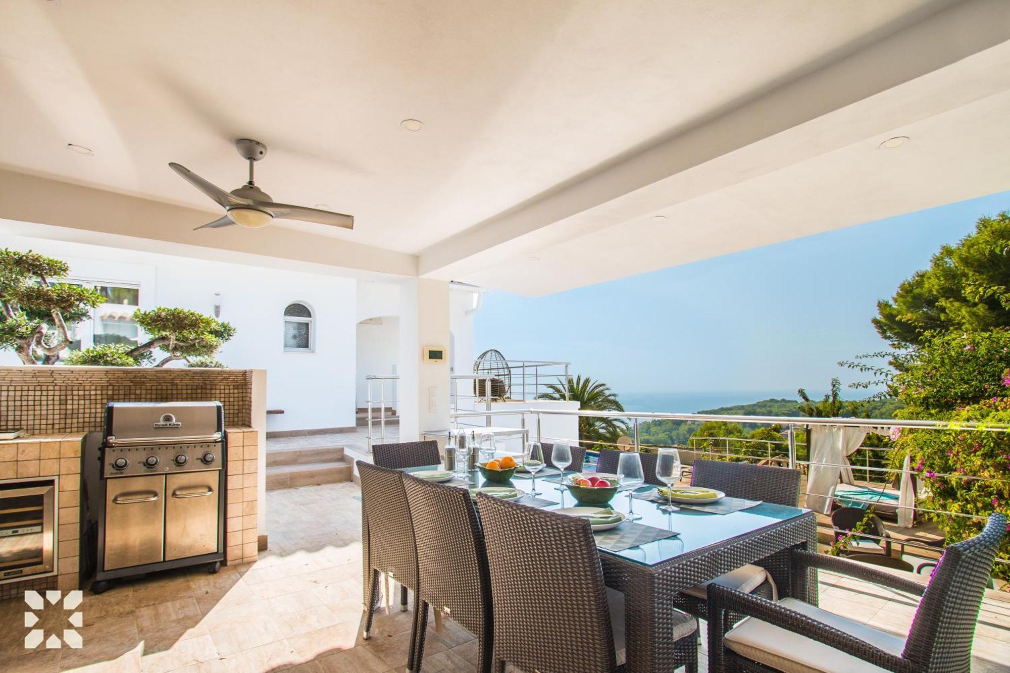 Villa La Casa Blanca By Abahana Villas เบนิสซา ภายนอก รูปภาพ