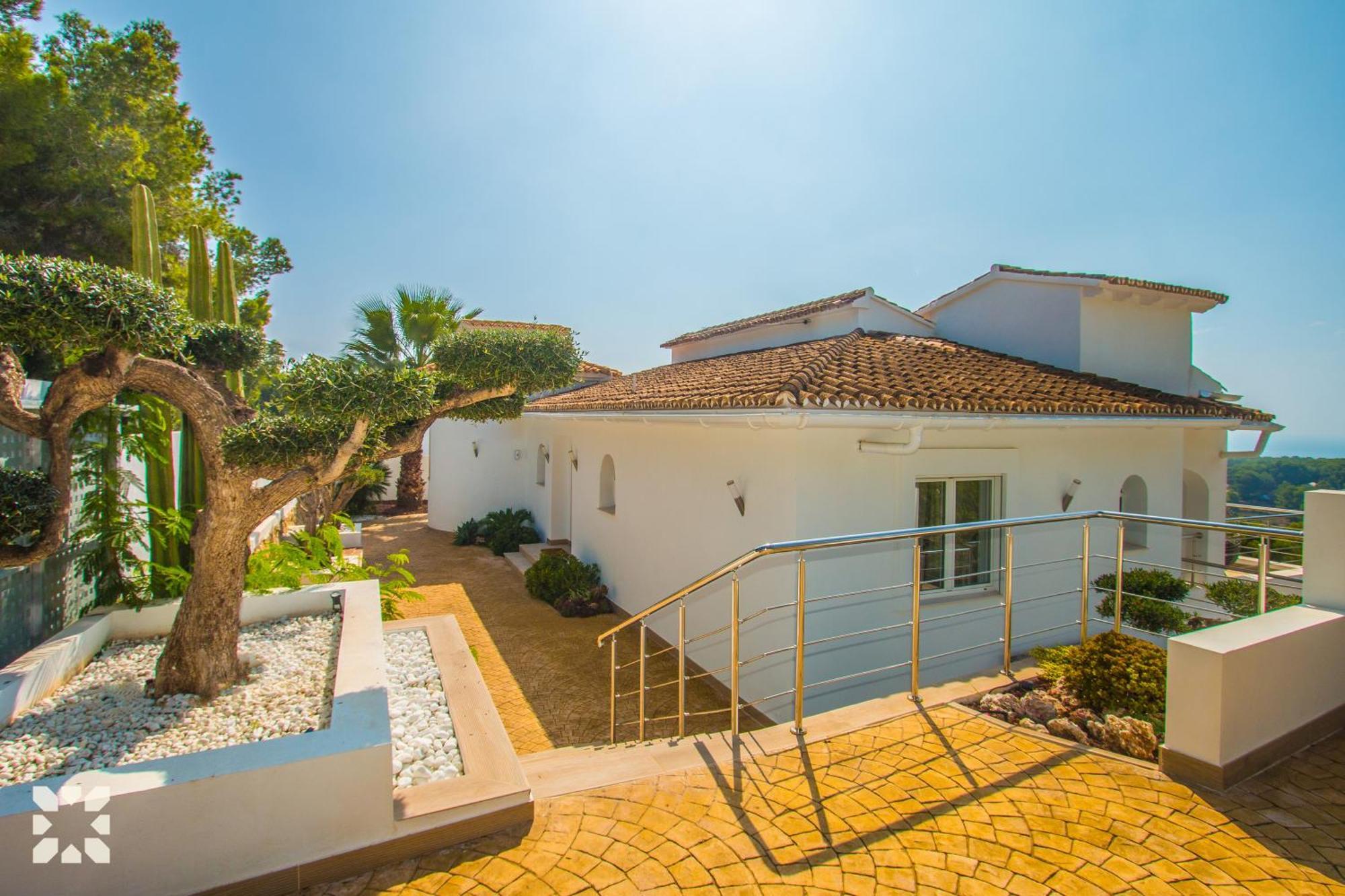 Villa La Casa Blanca By Abahana Villas เบนิสซา ภายนอก รูปภาพ