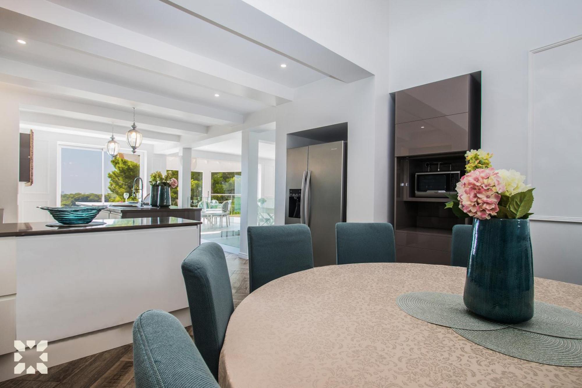 Villa La Casa Blanca By Abahana Villas เบนิสซา ภายนอก รูปภาพ