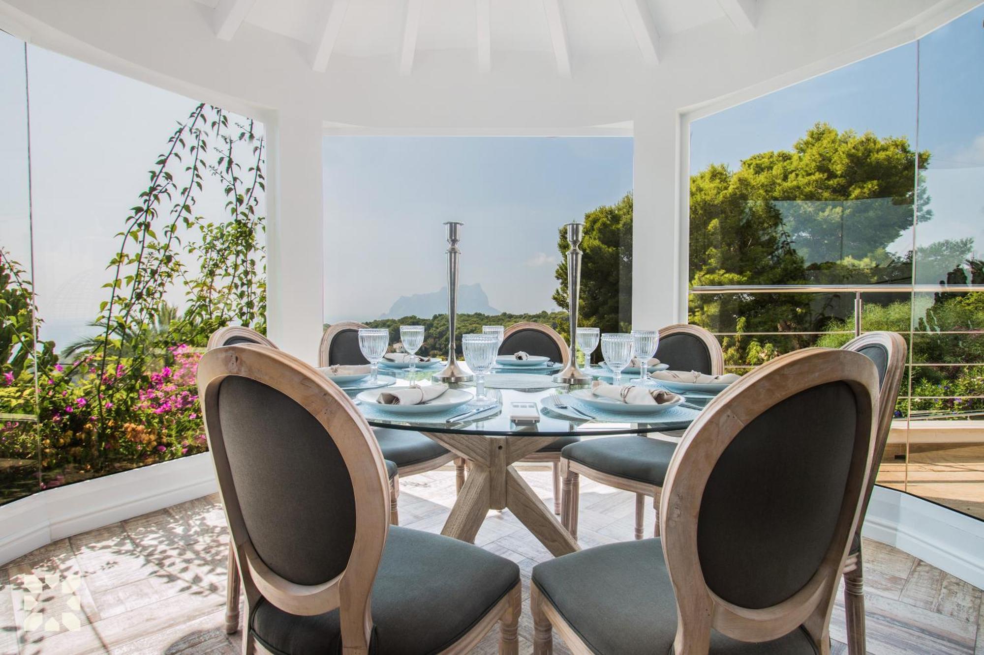 Villa La Casa Blanca By Abahana Villas เบนิสซา ภายนอก รูปภาพ
